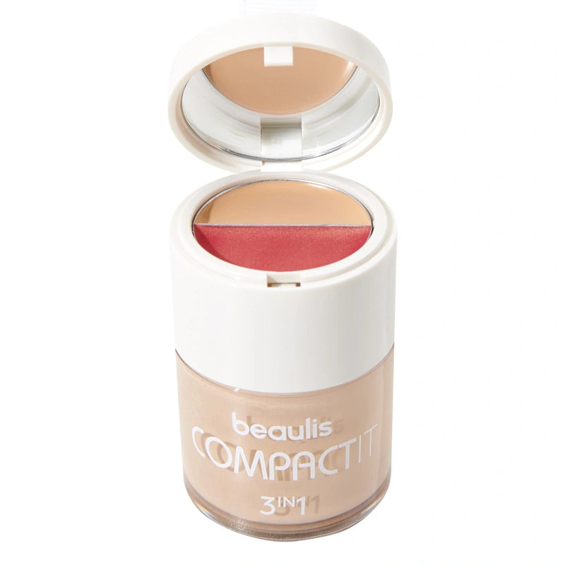 Beaulis Compact It Foundation & Blush & Concealer 115 Natural Beige