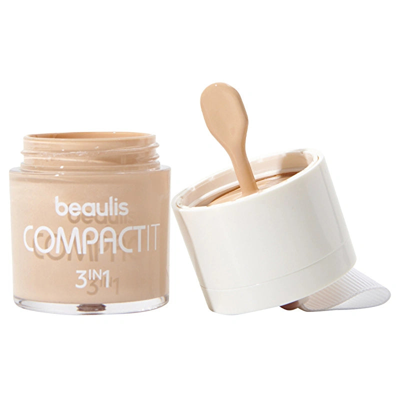 Beaulis Compact It Foundation & Blush & Concealer 115 Natural Beige