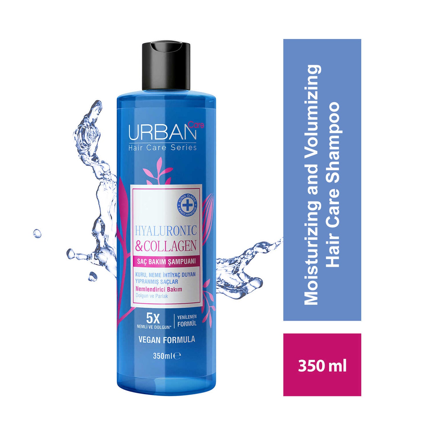 URBAN Care Hyaluronic Acid & Collagen Shampoo 350 ML