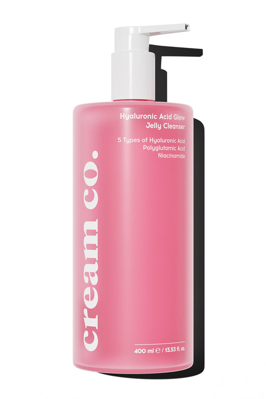 Cream Co. Hyaluronic Acid Glow Jelly Cleanser – 400 ml
