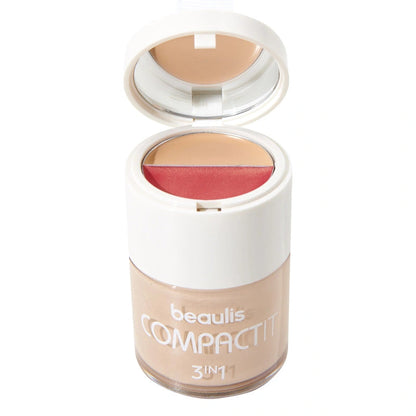 Beaulis Compact It Foundation & Blush & Concealer 115 Natural Beige