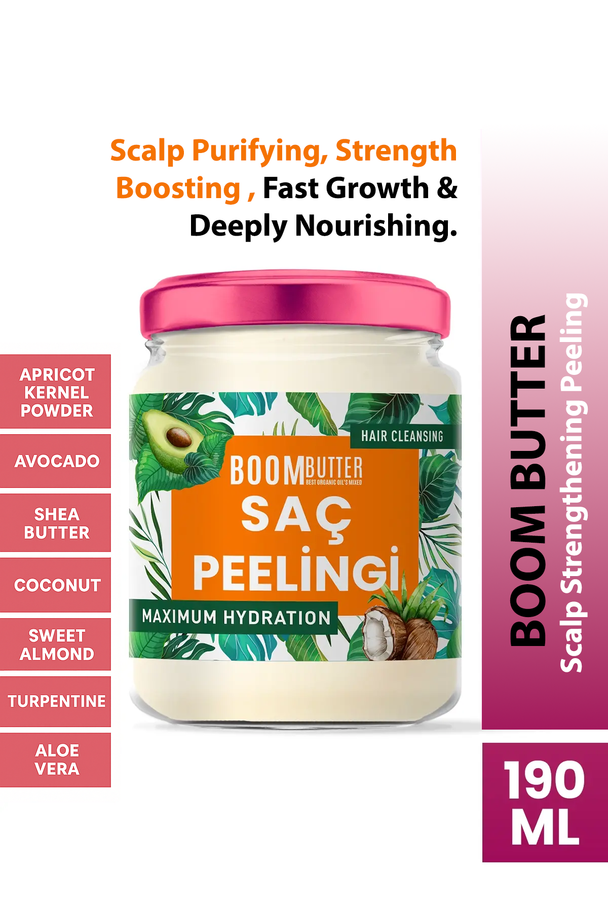 Boom Butter Hair Peeling – 190 ml