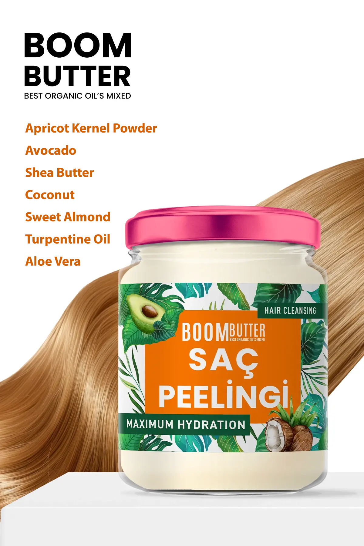Boom Butter Hair Peeling – 190 ml
