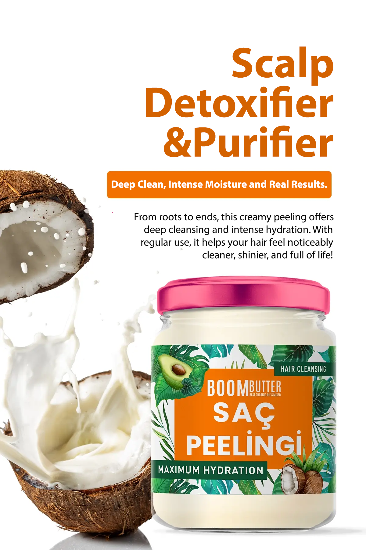 Boom Butter Hair Peeling – 190 ml