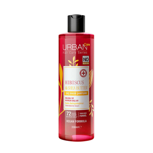 URBAN Care Twisted Curls Hibiscus & Shea Butter Shampoo 350 ML