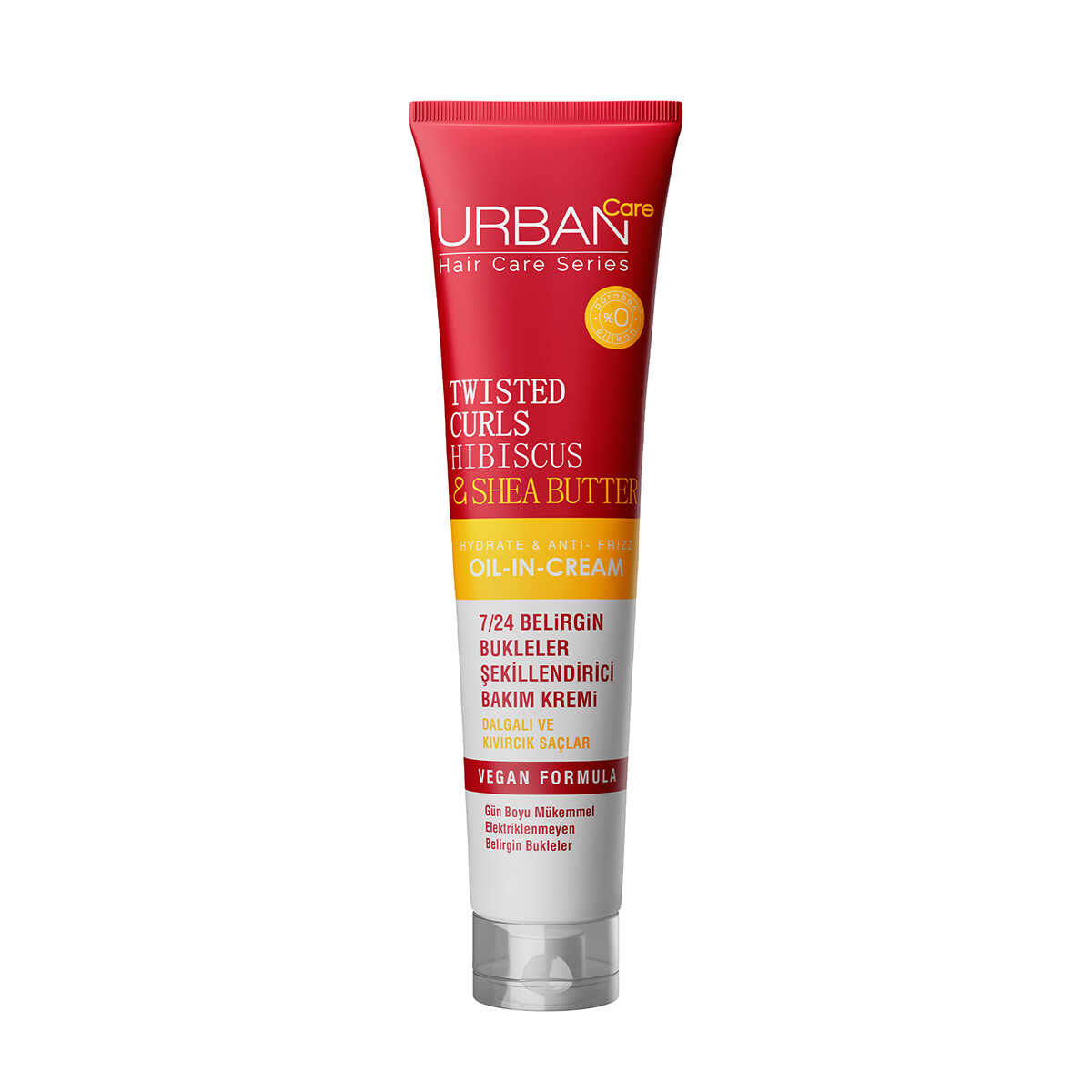 URBAN Care Twisted Curls Hibiscus & Shea Butter Oil-In-Cream Leave In 175 ML