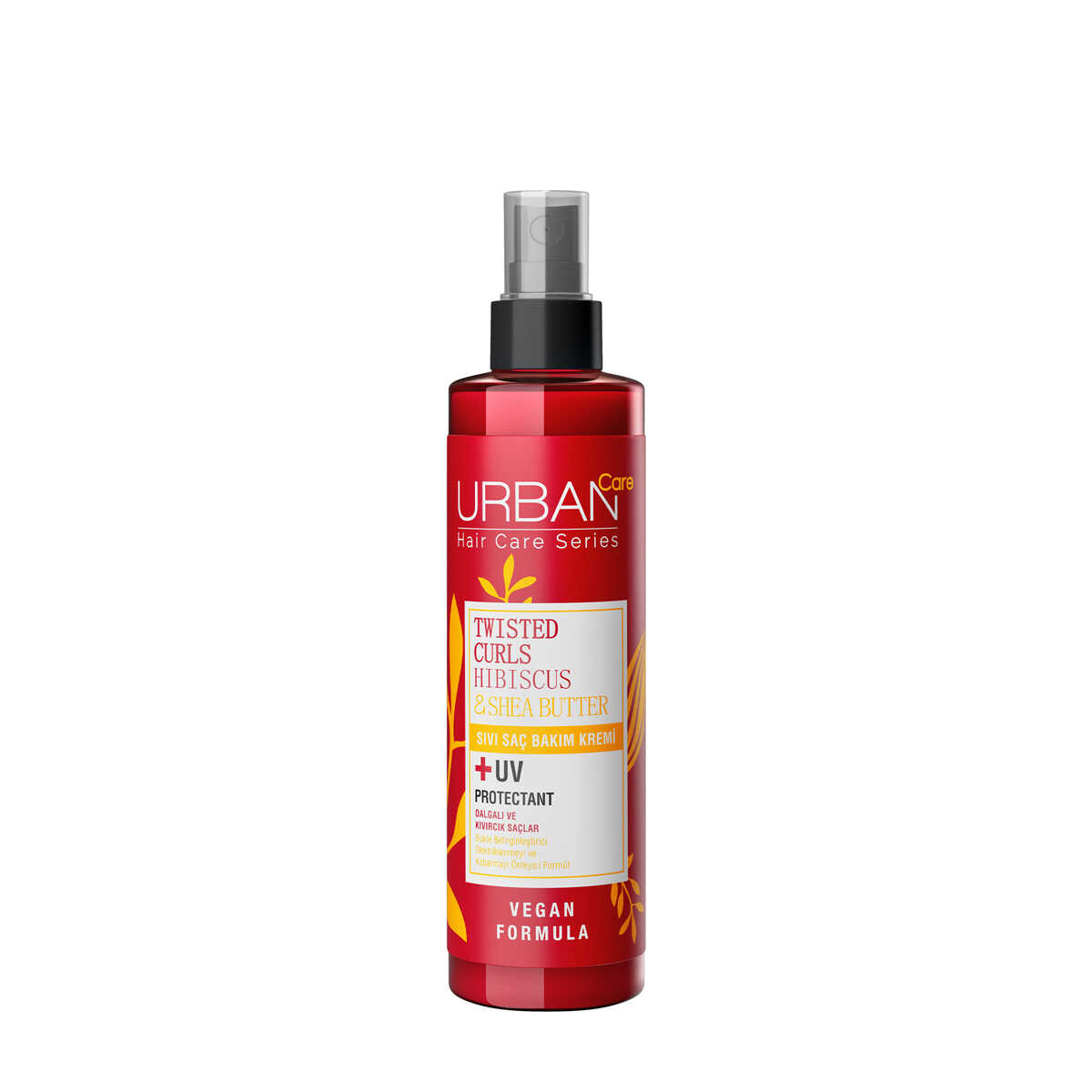 URBAN Care Twisted Curls Hibiscus & Shea Butter Leave-In Conditioner Spray – 200 ml